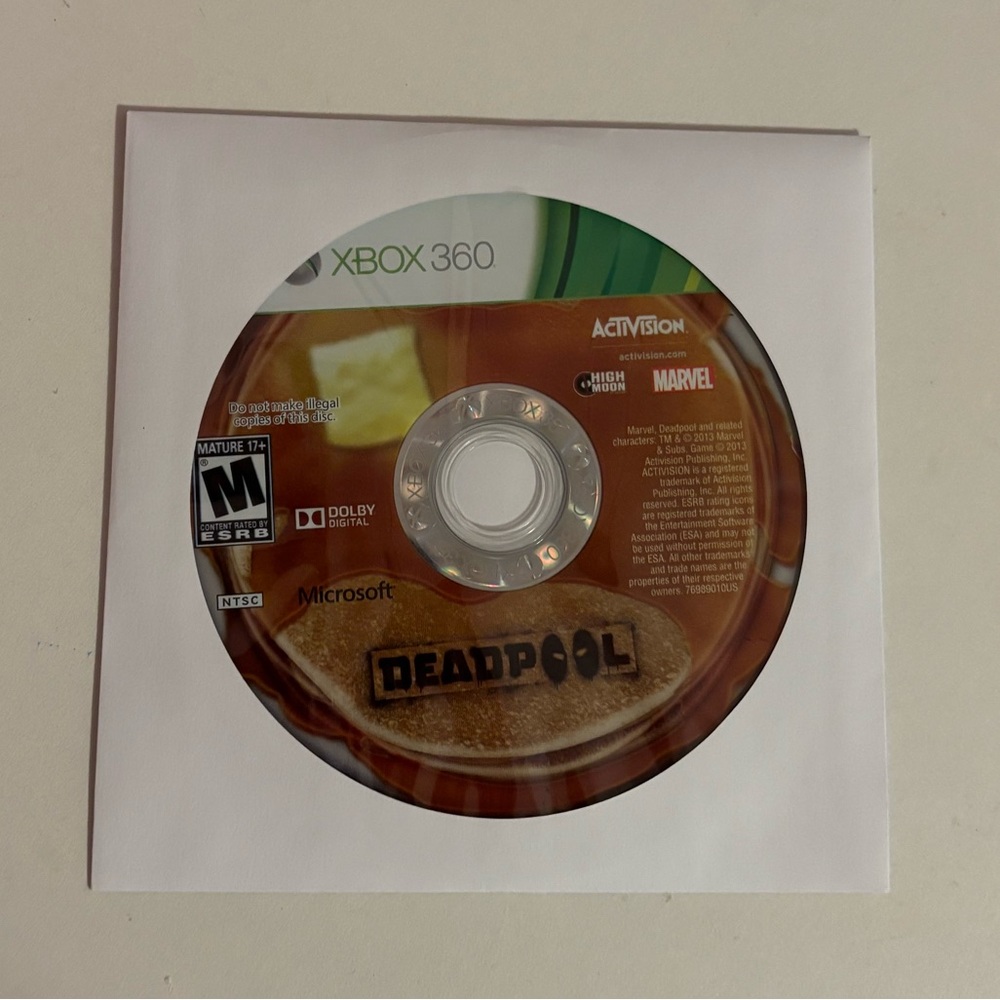 Deadpool Xbox 360 Video Game